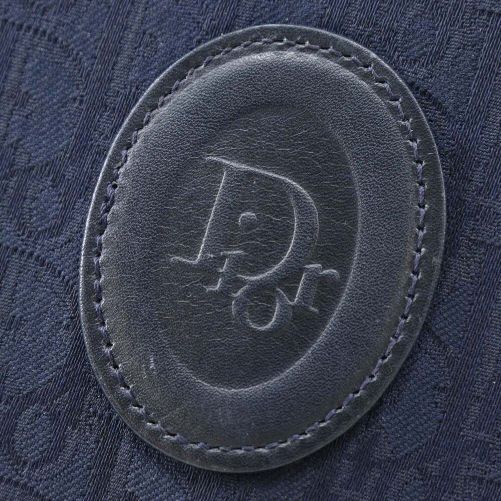 CHRISTIAN DIOR Vintage Blue Canvas Shoulder Bag - Picture 16 of 16
